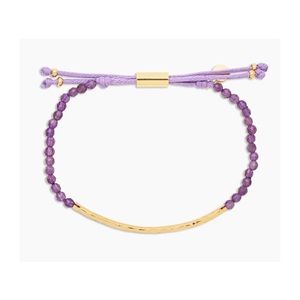 Gorjana Power Gemstone Bracelet - Amethyst 💜